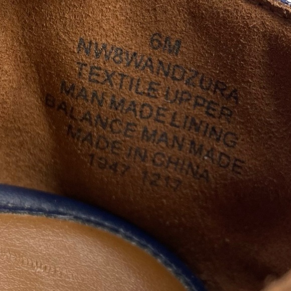 Nine West Womens Loafers Size 6 Blue Pink Slip On Tassel Tapestry Feminine Flats - Picture 9 of 13